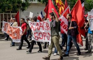 Левица на Првомајки протест: „Време е да го подигнеме гласот за сопствените права!“