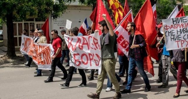 Левица на Првомајки протест: „Време е да го подигнеме гласот за сопствените права!“