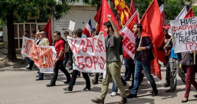 Левица на Првомајки протест: „Време е да го подигнеме гласот за сопствените права!“