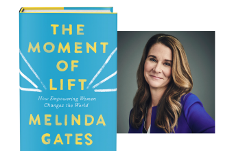 Првата книга на Г-ѓа Мелинда Гејтс”The Moment of Lift” достапна за читачката јавност ширум светот од денес.