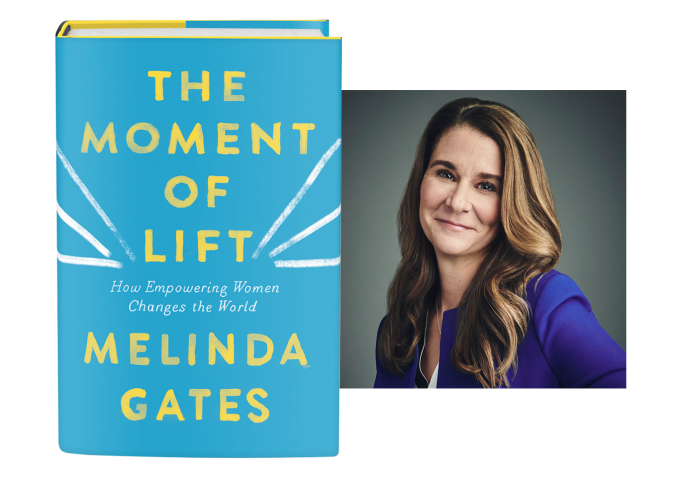 Првата книга на Г-ѓа Мелинда Гејтс”The Moment of Lift” достапна за читачката јавност ширум светот од денес.