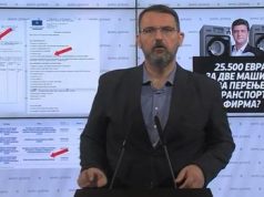 Стоилковски: 25.500 евра за две машини за перење за транспортна фирма?